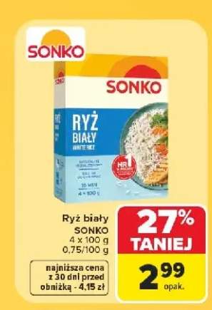 Ryż biały Sonko 4-pak
