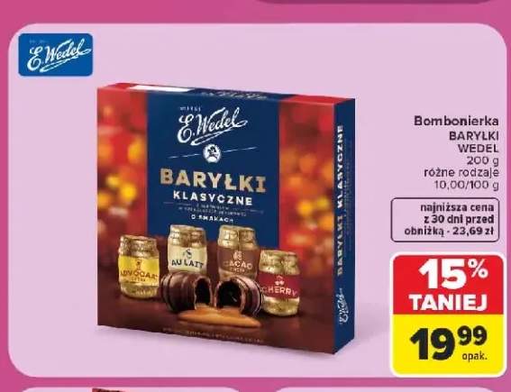 Bombonierka Baryłki Klasyczne E.Wedel