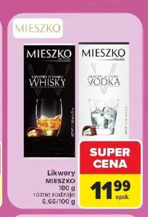 Likwory o smaku Whisky Mieszko +1 wariant