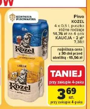 Piwo Kozel Lezak +1 wariant