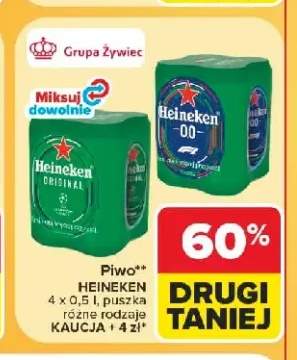 Piwo Heineken Original +1 wariant