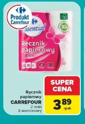 Ręcznik papierowy Carrefour 2-pak