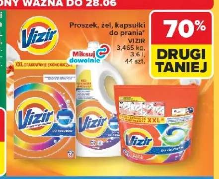 Żel do prania Vizir +2 warianty