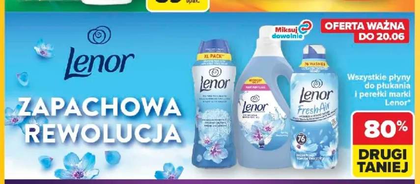 Płyn do płukania Lenor +1 wariant