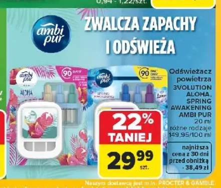 Odświeżacz powietrza Ambi Pur 3Volution Aloha +1 wariant