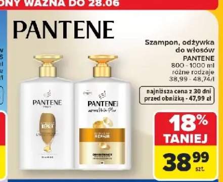 Odżywka do włosów Pantene +1 wariant