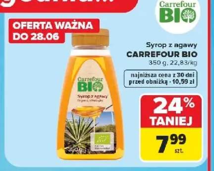 Syrop z agawy Carrefour Bio