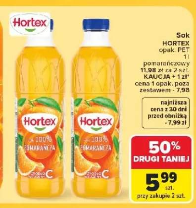 Sok pomarańczowy Hortex