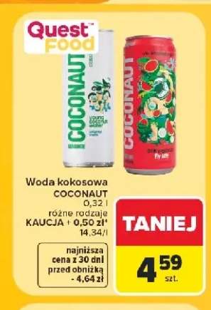 Woda kokosowa Coconaut