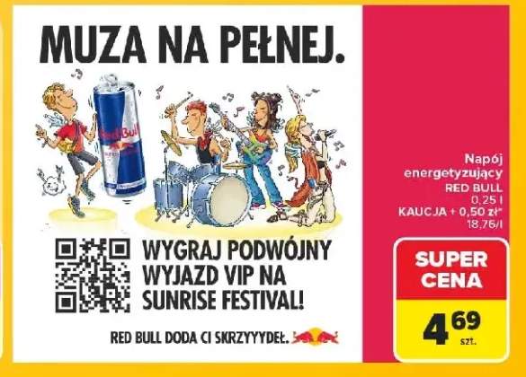 Napój energetyzujący Red Bull