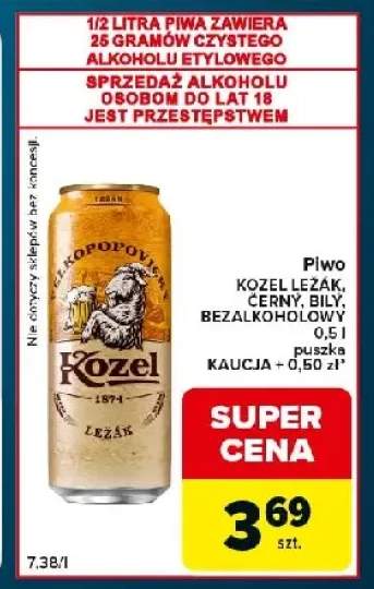 Piwo Kozel Černý +3 warianty