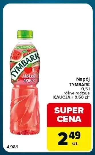 Napój Tymbark jabłko arbuz