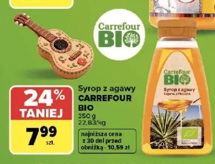 Syrop z agawy Carrefour Bio