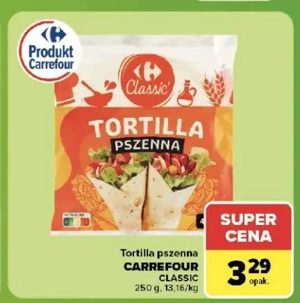 Tortilla pszenna Carrefour Classic