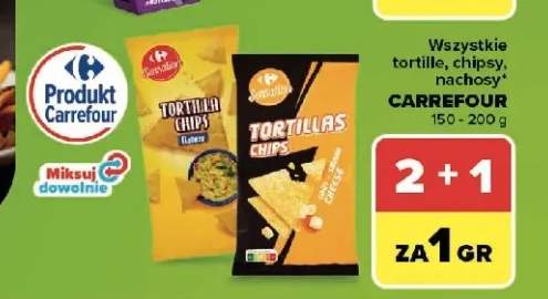 Tortilla chips Carrefour Nature +1 wariant