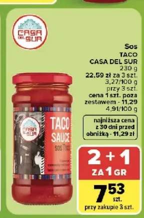 Sos Taco Casa Del Sur