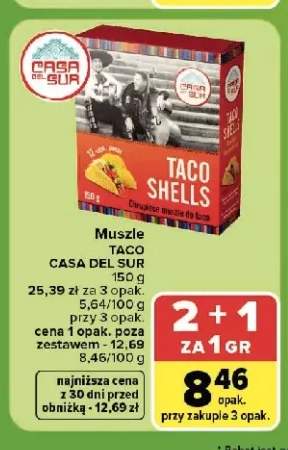 Muszle Taco Casa Del Sur