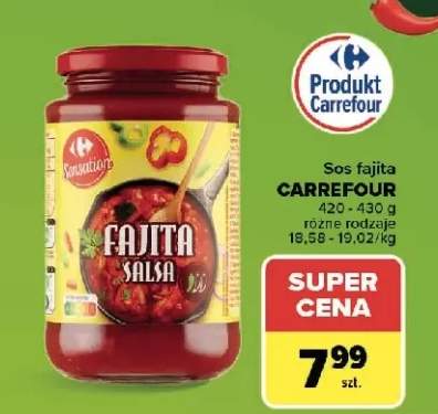 Sos fajita Carrefour Sensation