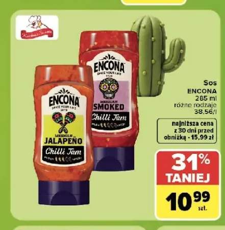 Sos Encona Chilli Jam +1 wariant