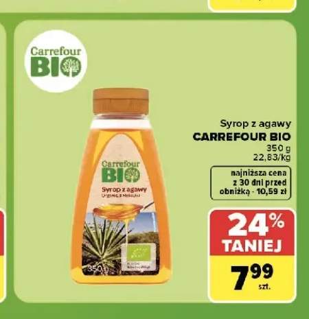 Syrop z agawy Carrefour Bio