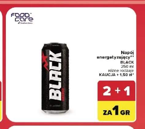 Napój energetyzujący Black