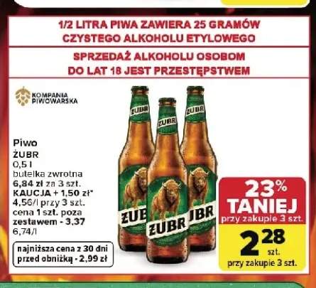 Piwo Żubr