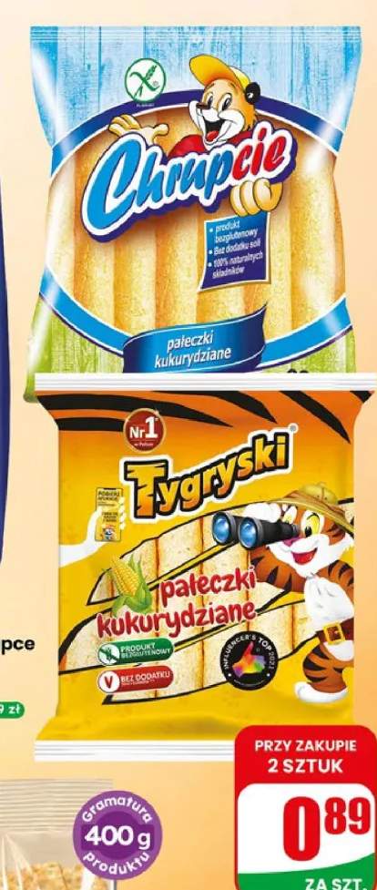 pałeczki kukurydziane