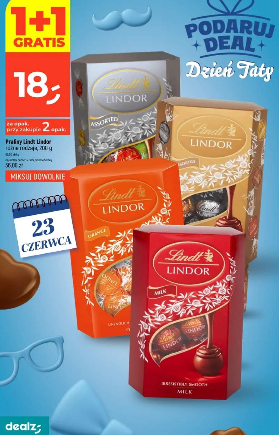 praliny Lindt
