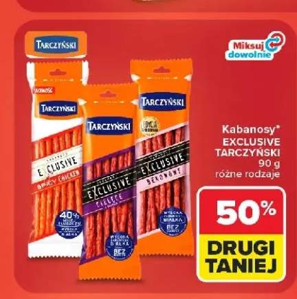Kabanosy Exclusive Spicy Chicken Tarczyński +2 warianty