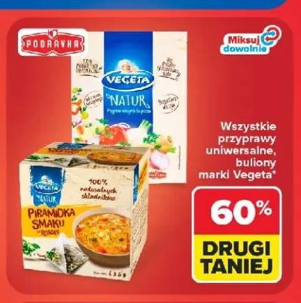 Przyprawy uniwersalne buliony marki Vegeta +2 warianty