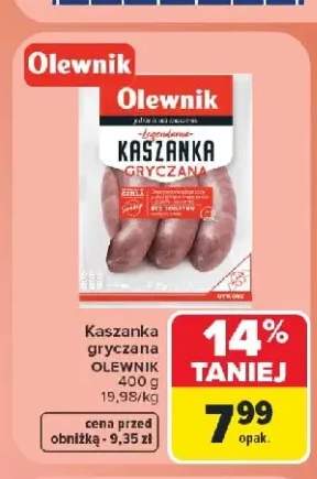 Kaszanka gryczana Olewnik
