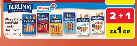 Parówki marki Berlinki +4 warianty