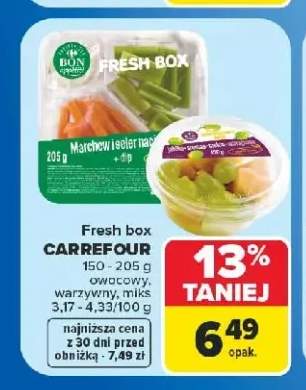 Fresh box owocowy Carrefour +2 warianty