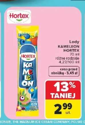 Lody Kameleon Hortex
