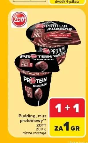 Pudding proteinowy Zott Protein czekoladowy +1 wariant