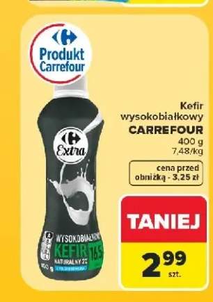 Kefir wysokobiałkowy Carrefour