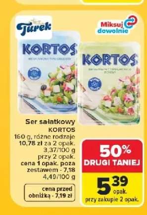 Ser sałatkowy Kortos Turek klasyczny +1 wariant