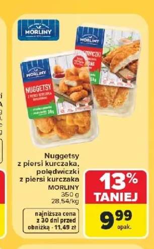 Nuggetsy z piersi kurczaka Morliny +1 wariant