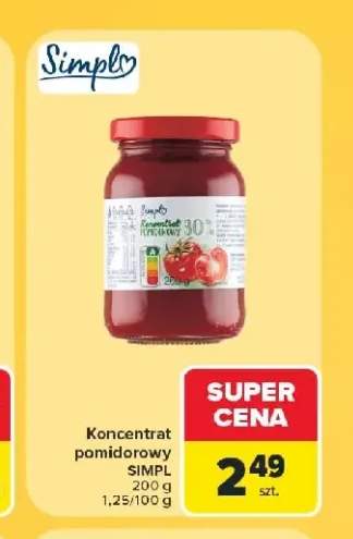 Koncentrat pomidorowy Simply