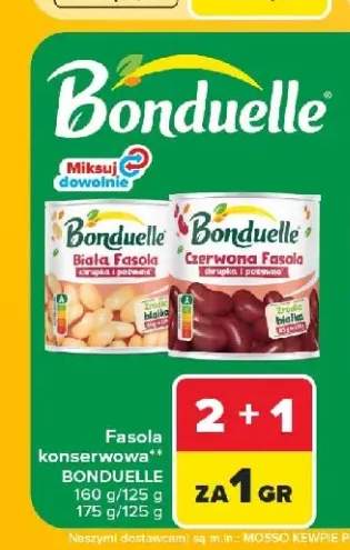 Fasola biała konserwowa Bonduelle +1 wariant