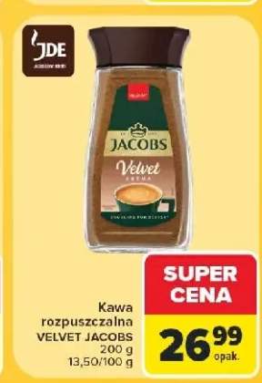 Kawa rozpuszczalna Jacobs Velvet