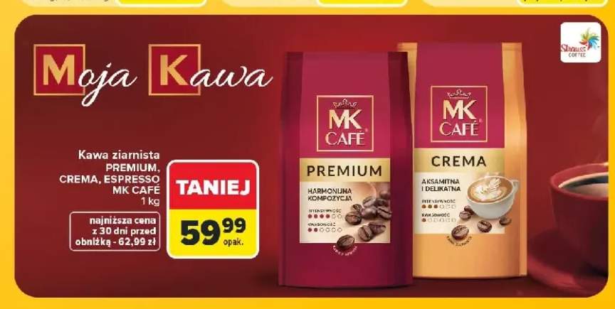 Kawa ziarnista MK Café Premium +1 wariant