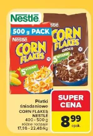 Płatki śniadaniowe Nestlé Corn Flakes +1 wariant