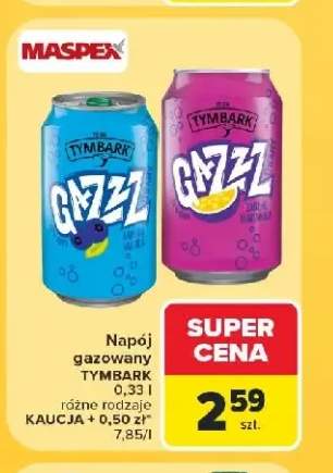 Napój gazowany Tymbark Gazz Jabłko Jagoda +1 wariant