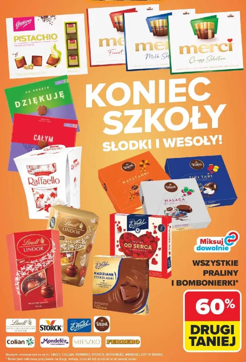 Praliny i bombonierki +12 wariantów