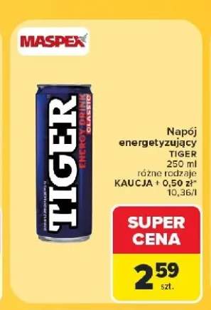 Napój energetyzujący Tiger Classic