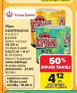 Piwo Desperados Original +1 wariant