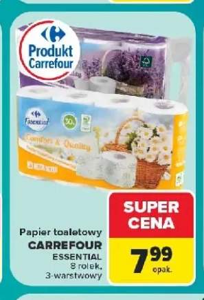 Papier toaletowy Carrefour Essential