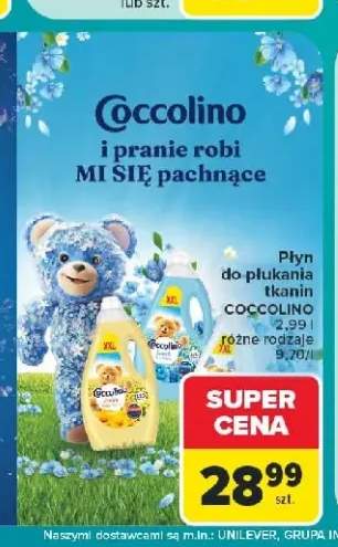 Płyn do płukania tkanin Coccolino Blue Splash +1 wariant