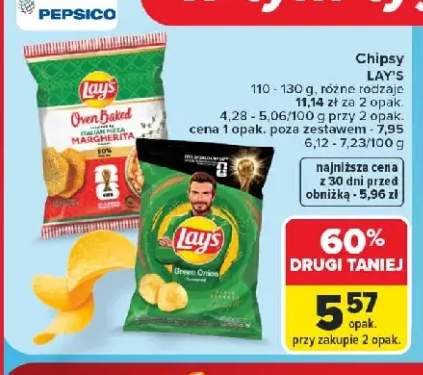 Chipsy Lay's Green Onion +1 wariant